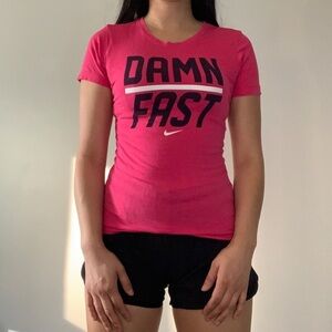 NIKE woman’s size small  gym T-shirt